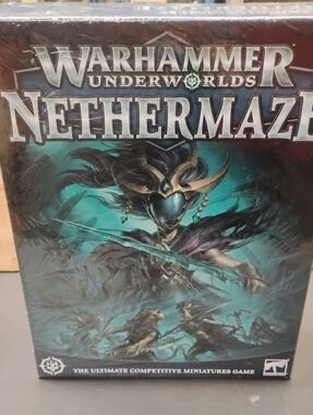 Warhammer Underworlds: Nethermaze Card Game - Teal/Black
